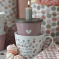 Preview: HAPPY MUG COLOURFUL HEART DUSTY ROSE